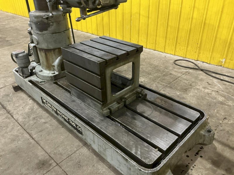 5' X 11" CARLTON MODEL #1A RADIAL ARM DRILL: YOBRO #25176
