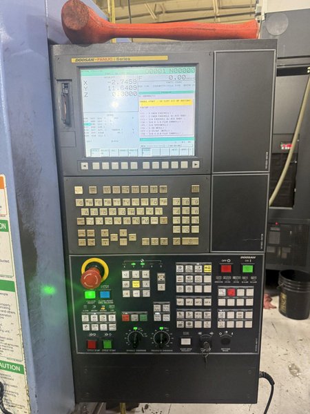 Used Doosan DNM 500 II CNC Vertical Machining Center For Sale 2013