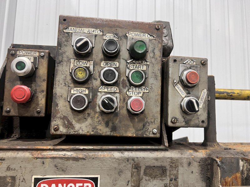 2" ROTARY 2-ROLL TUBE &amp; BAR STRAIGHTENER: STOCK #22571