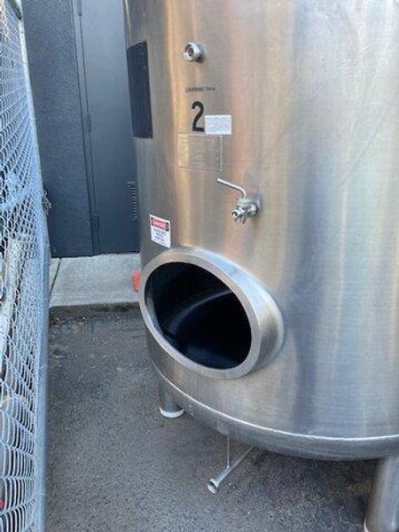 863 Gallon Kaspar- Schulz Stainless Steel Tank, 1989 – CIP