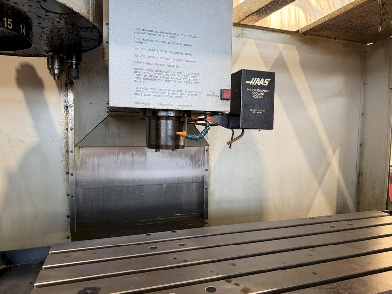 HAAS VF-3 CNC VERTICAL MACHINING CENTER W/ TOOLING. STOCK #1008225