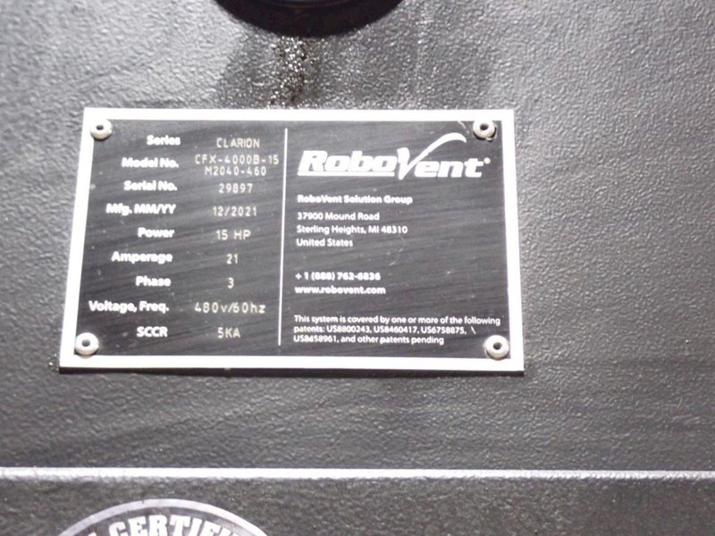 ROBOVENT CLARION OIL MIST COLLECTORS: YOBRO #24287