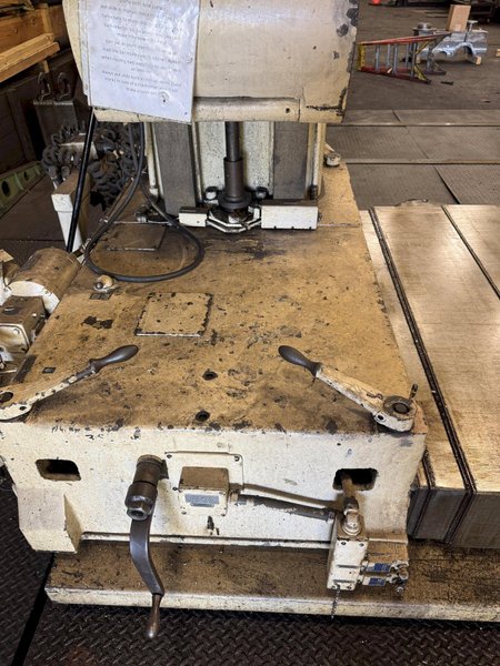 6&quot; GIDDINGS &amp; LEWIS H60-T CNC 4-AXIS HORIZONTAL BORING MILL WITH POWERED TAILSTOCK. STOCK # 1002025