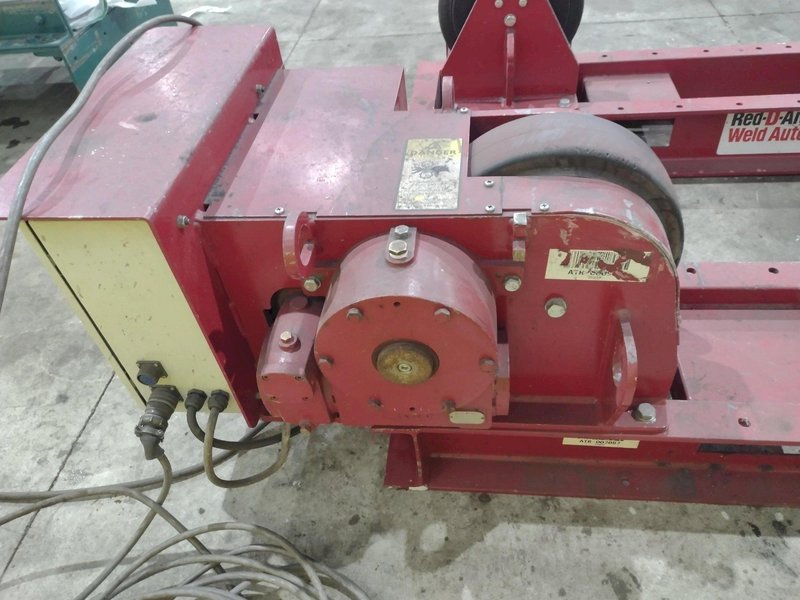 10,000 LB 5 TON RED-D-ARC MODEL #CR5 TANK TURNING ROLLS, POWER &amp; IDLER 110V POWER: YOBRO #24746