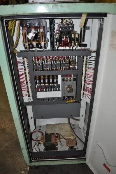 35 Ton V&amp;O Straight Side Double Crank Press w/Air Clutch, Model SS2-35-32