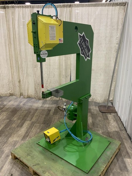 THE CLINCHER AIR CAM CLINCHING  MACHINE: STOCK #81156