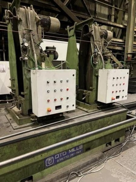 1.5" x .128" Oto Mills Laser Stainless Tube Mill Line