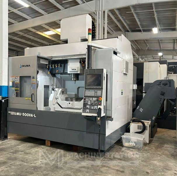Okuma MU-500VA-L 5-Axis CNC Universal Machining Center – Milling &amp; Turning Capability