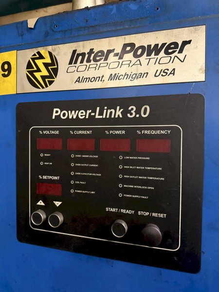 400 KW x 2 BAR INTER-POWER POWER-LINK 3.0 BILLIT INDUCTION HEATING SYSTEM, NEW 2007: YOBRO #27466