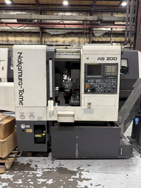 Used 2014 Nakamura Tome AS-200MY CNC Lathe For Sale