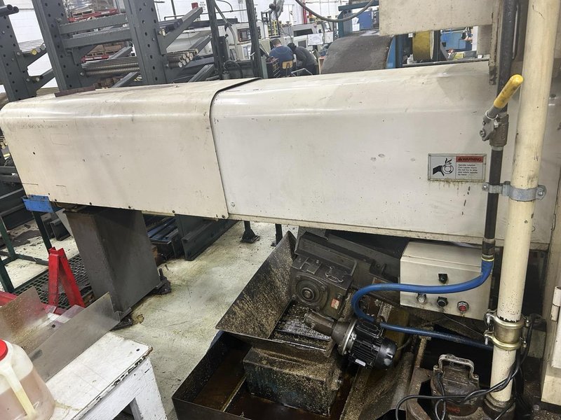 Mitsubishi M-T35E CNC Multi-Spindle Automatic Lathe, 1995 – Chip Conveyor, Bar Feeder