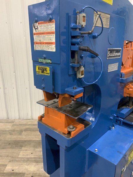 90 TON SCOTCHMAN HYDRAULIC IRON WORKER #9012: STOCK #80932