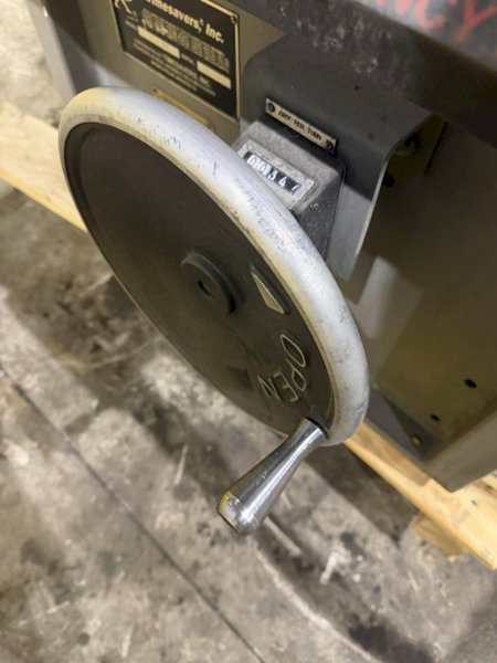 52” TIMESAVER MODEL #252-1M METAL BELT SANDER GRINDER: YOBRO 24763