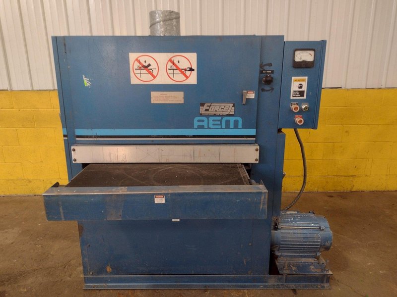 36&quot; X 20 HP AEM BELT GRINDER &amp; SANDER: STOCK 15795