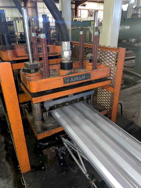 7 TON &amp; 3 TON AIRAM TRAVELING PUNCH &amp; CUTOFF PRESSES: STOCK #18420