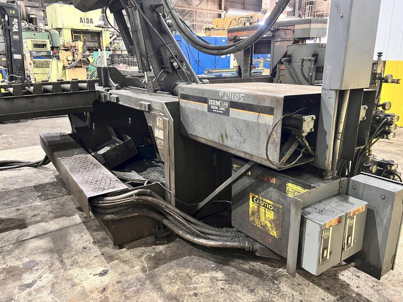 20" x 24" HEM MODEL #VT-125HA-1-SS SMART-SAW AUTOMATIC VERTICAL BAND SAW WITH NESTING: YOBRO #24105