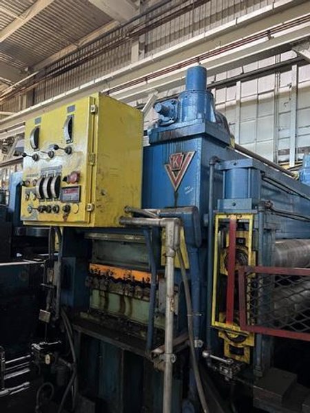 72" X .200" X 50,000 LBS VOSS CUT TO LENGTH LINE: STOCK #22300