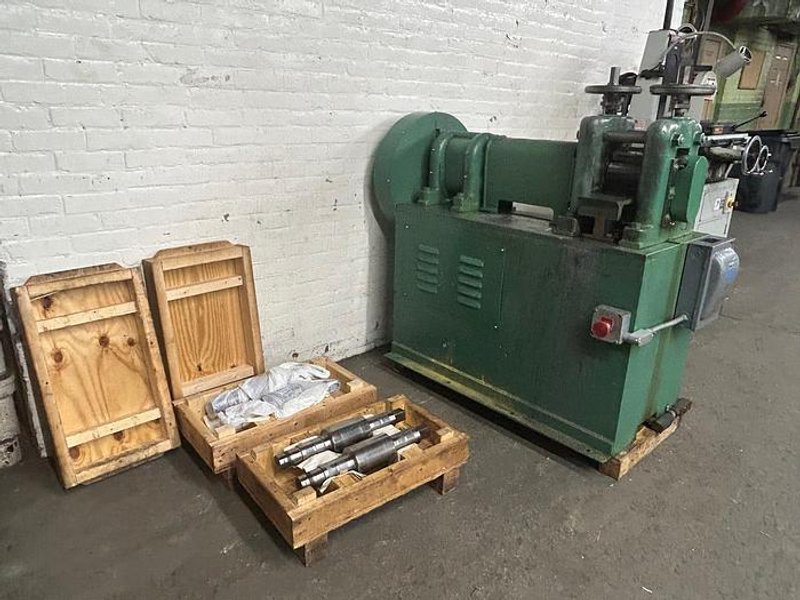 4&quot; X 6&quot; H J RUESCH 2 HIGH ROLLING MILL Stock # 14545