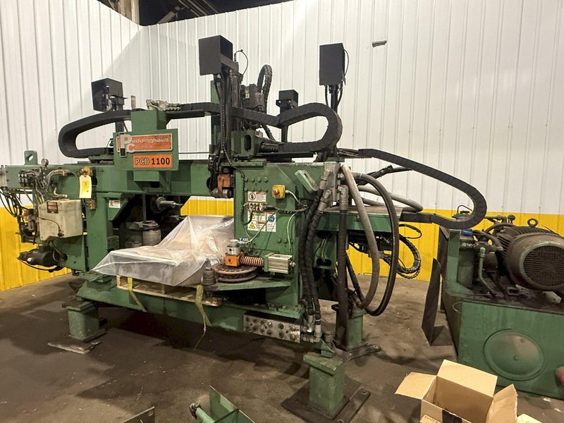 2009 PEDDINGHAUS MODEL #PCD1100 3-AXIS CNC AUTOMATIC BEAM DRILL LINE : YOBRO #25848