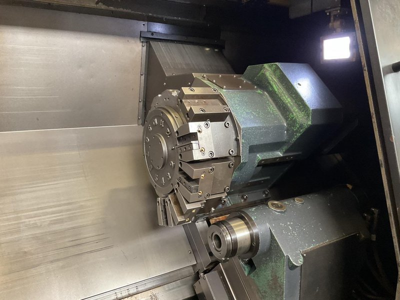 Doosan Puma 400 Mb Cnc Lathe, 2014 – Live Tool Turning Center, 18″ Chuck