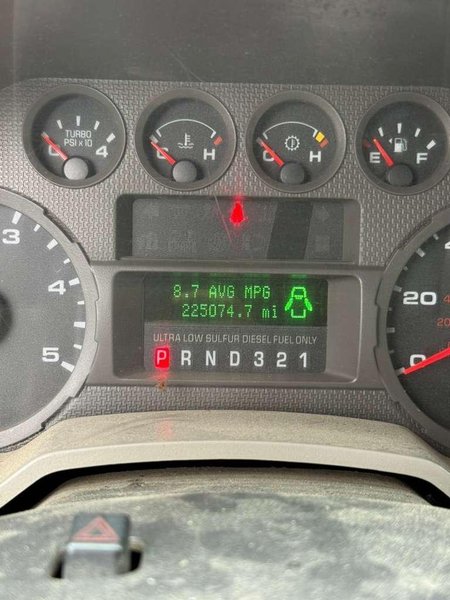 Ford F-550 Flatbed Truck, 2008 – 6.4L Power Stroke Diesel, DRW, Automatic, 11′ Bed