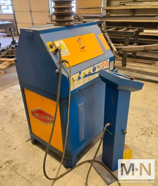 Ercolina EUR 76 Programmable Three-Roll Profile Section Bender, 2008