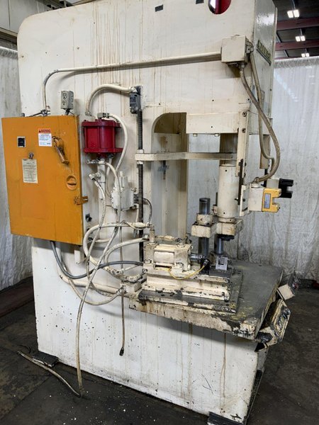 38-TON HANNIFIN HYDRAULIC C FRAME PRESS: STOCK #81208