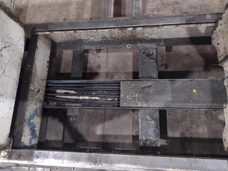 20,000 LB X 36" LITTELL MODEL #S200-36 UNCOILER COIL REEL &amp; CAR: YOBRO #25251