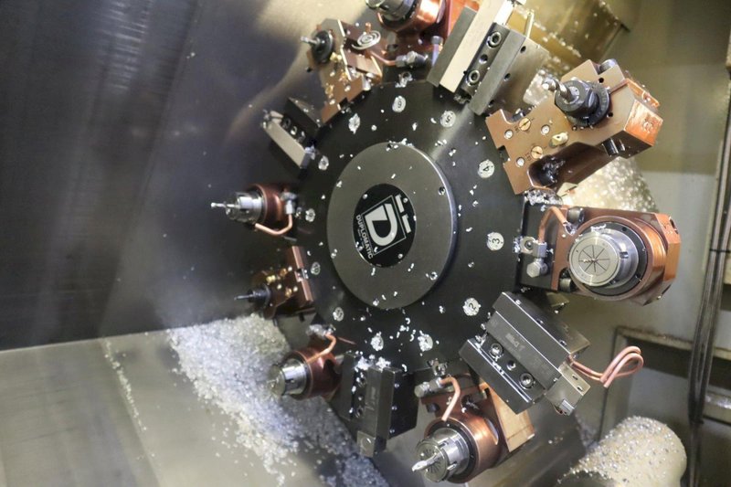 Hardinge GS 200/66 MY CNC Turning Center with Live Milling, 12 Station Turret with Y-Axis, Programmable Tailstock, Parts Catcher, Chip Conveyor- Auction Item