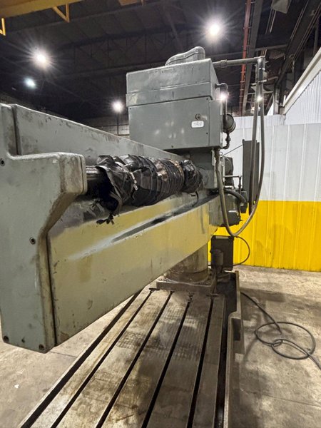 7' x 15" GIDDINGS &amp; LEWIS MODEL #962 G&amp;L RADIAL DRILL: YOBRO #24530