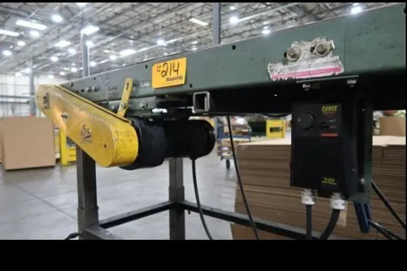 HYTROL 18&quot; W X 16&quot; L BELT CONVEYOR, STOCK# 14323J