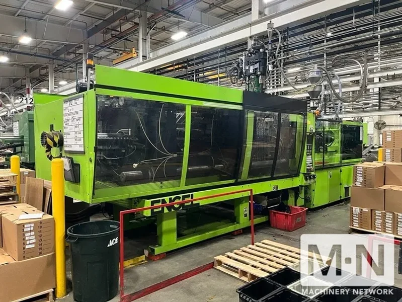 500 TON ENGEL MODEL TG1050H/200/330/500WP 3-COLOR INJECTION MOLDING MACHINE MFG 2007