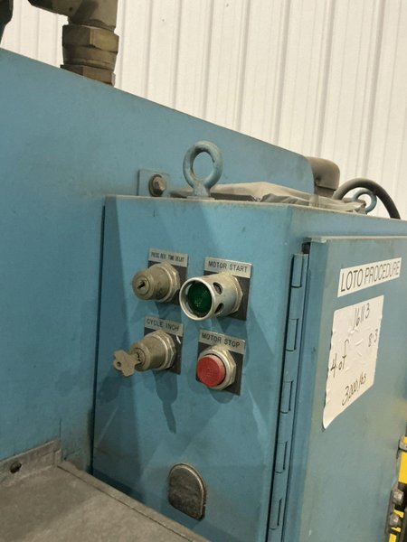 15 TON MULTIPRESS MODEL #FW4H-150M-C461 HYDRAULIC PRESS 12" STROKE : YOBRO #25895