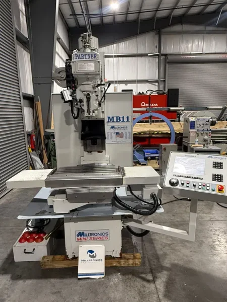MILLTRONICS MB-11 3 Axis CNC Vertical Milling Machine 2002’ #8064