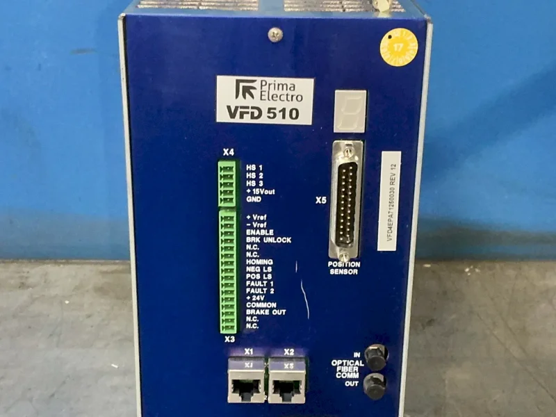 PRIMA ELECTRO SERVO DRIVE  -  VFD4EPA71250030