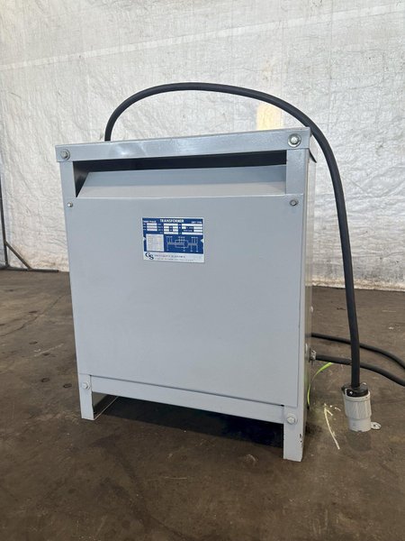 7.5 KVA 480-230Y/133 GS STEP DOWN TRANSFORMER. STOCK # 0845322