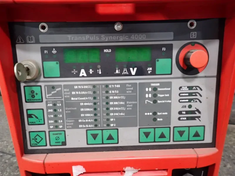 FRONIUS 400 AMPS WELDING POWER SOURCE  -  TRANSPULS SYNERGIC 4000 MV