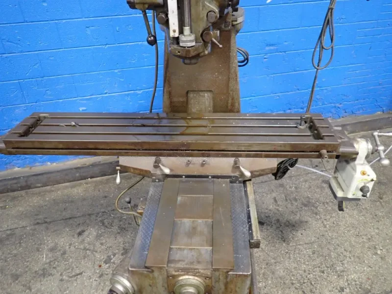 SHARP INDUSTRIES 9" X 49" VERTICAL MILL  -  SHARP-HMV