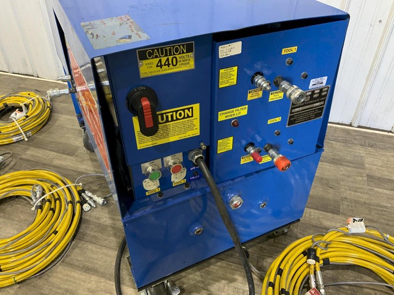 HUCK MODEL 918-5 POWERIG ELECTRIC HYDRAULIC UNIT: STOCK #81201