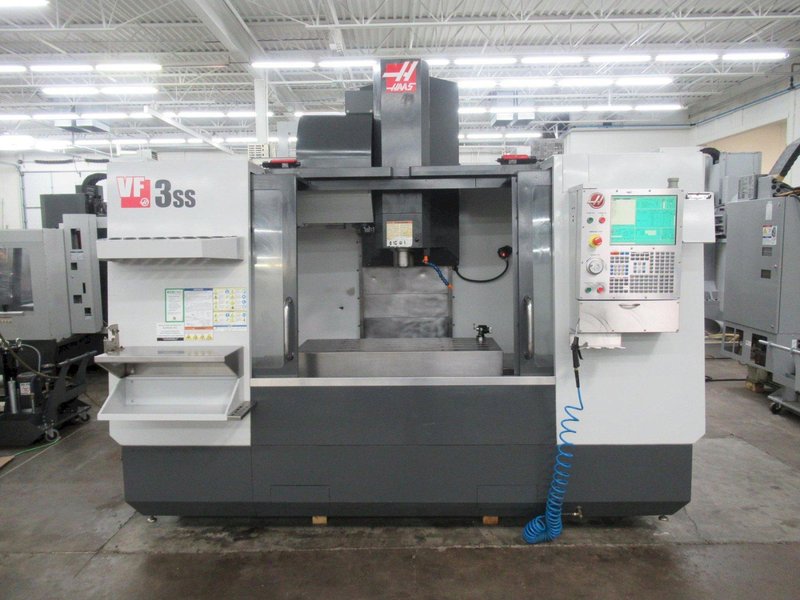 Haas VF-3SS CNC Vertical Machining Center, 40" x 20" x 25", 12K RPM, Probing, High Speed Machining