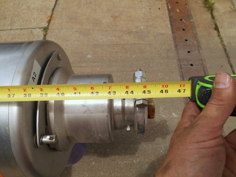 Waukesha Cherry-Burrel Votator II  ||  S.S. Scraped Surface Heat Exchanger