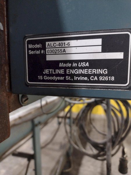 16' JETLINE ENGINEERING MODEL #LWS-192 LONGITUDINAL EXTERNAL SEAM WELDER: YOBRO #25751