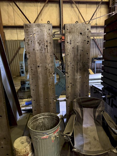 18" WIDE X 87" TALL ANLGE PLATE SET. STOCK #0548226