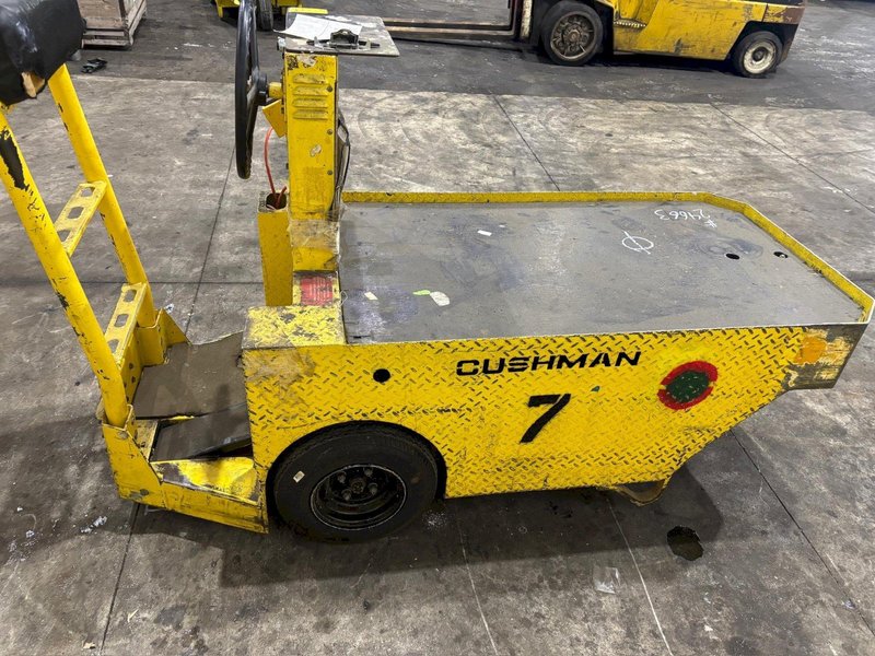 36 VOLT CUSHMAN MODEL #898361 STOCK CHASER/TUGGER CART: YOBRO #24663