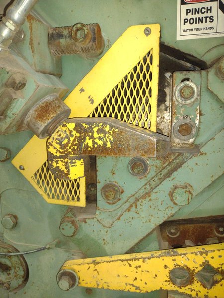 95 TON HILL ACME MODEL #6 HYDRAULIC IRONWORKER: STOCK #23420