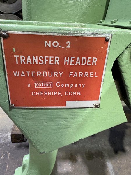 1/4" Waterbury 2 Die 4 Blow Tubular Rivet Header