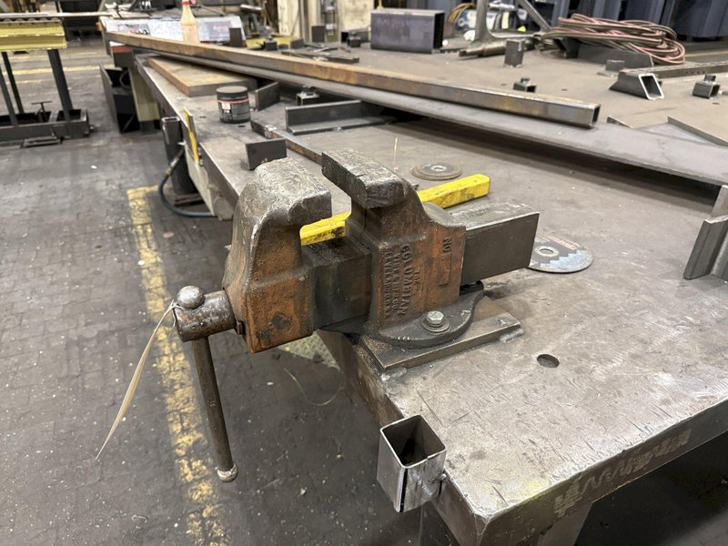 10&#039;1&quot; X 8&#039;5&quot; HEAVY DUTY STEEL LAYOUT TABLE: STOCK #23551