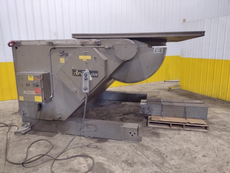 50,000 LB ARONSON MODEL #HD-500VF WELDING POSITIONER: STOCK 24016