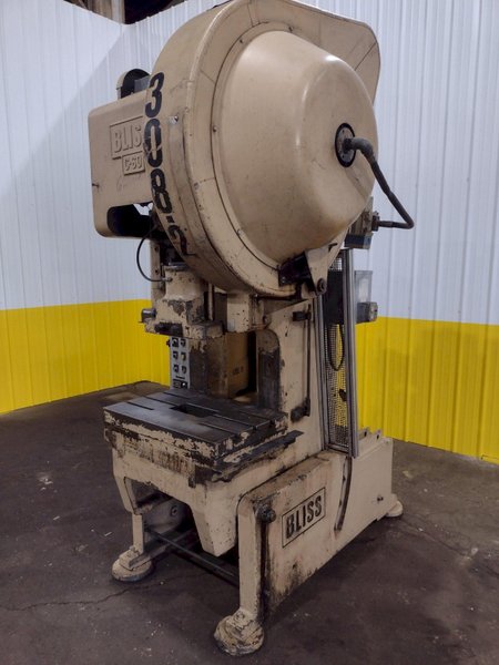 60 TON BLISS MODEL #C60 OBI STAMPING PRESS, 6&quot; STROKE: STOCK #19177