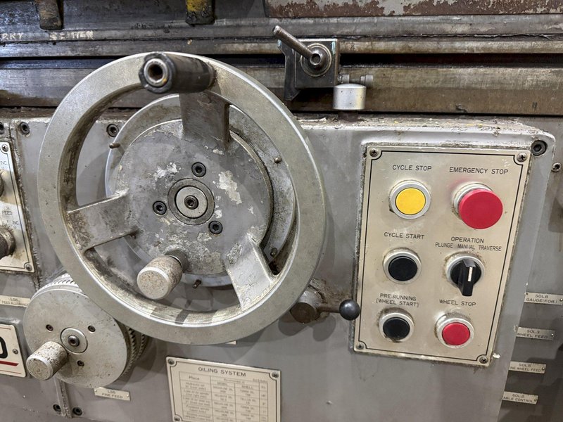 12" X 40" SHIGIYA OKAMOTO MODEL #GUA-30-100 OD HYDRAULIC CYLINDRICAL GRINDER: YOBRO #25235